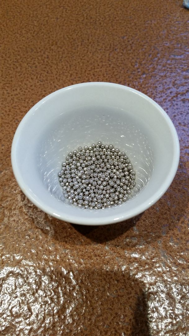 • Lead pellet count of North American shotshells